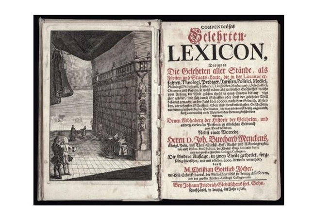 Raritetas: parodoje eksponuojami prancūzų šventiko, enciklopedisto L.Moréri parengta istorinių ir biografinių faktų enciklopedijos "Le grand dictionaire historique, ou le mêlange curieux..." keletas tomų, išleistų XVIII a. pradžioje.