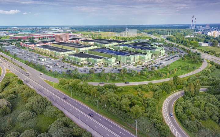 „Urban HUB“ miestelį šalia Kauno statys „YIT Lietuva“