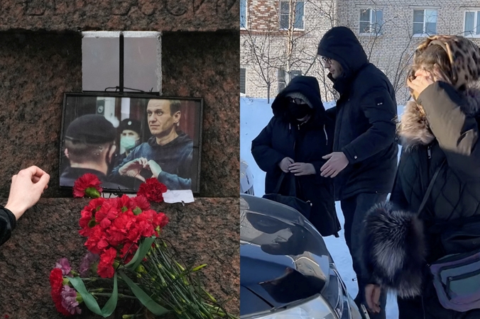 A. Navalno bendražygė: Aleksejus nužudytas, reikalaujame kūną atiduoti šeimai