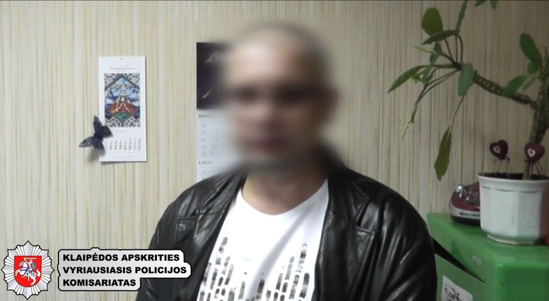 Nustatytas buvusią sugyventinę terorizavęs klaipėdietis 