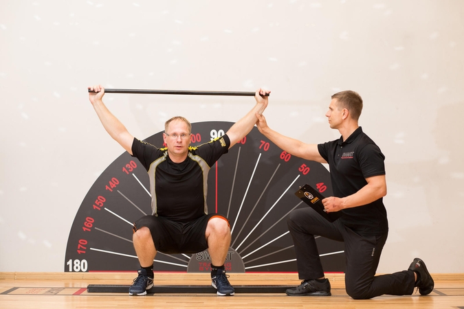 Kartu su medikais ir kineziterapeutais sukūrė naują treniruočių metodiką