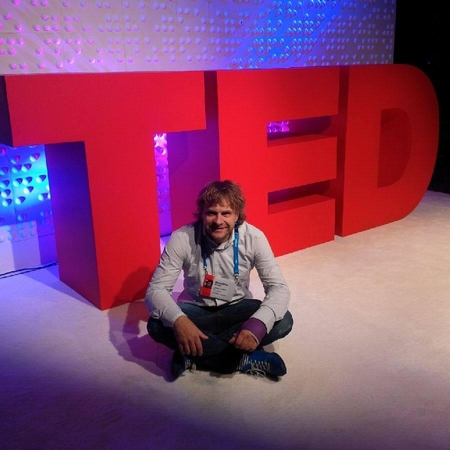 Lenktynininkas B. Vanagas pasaulinės TED konferencijos dalyvis