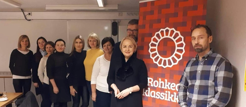 Vizitas: Suomijoje lankėsi visa pagrindinių mokomųjų dalykų pagal IB programą besiruošiančių dirbti Klaipėdos licėjaus mokytojų komanda.