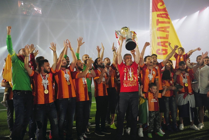 "Galatasaray" vėl iškovojo Turkijos futbolo taurę