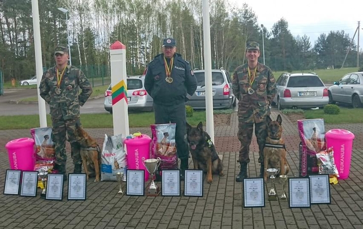 Ramzio taurę laimėjo Klaipėdos policijoje tarnaujantis šuo