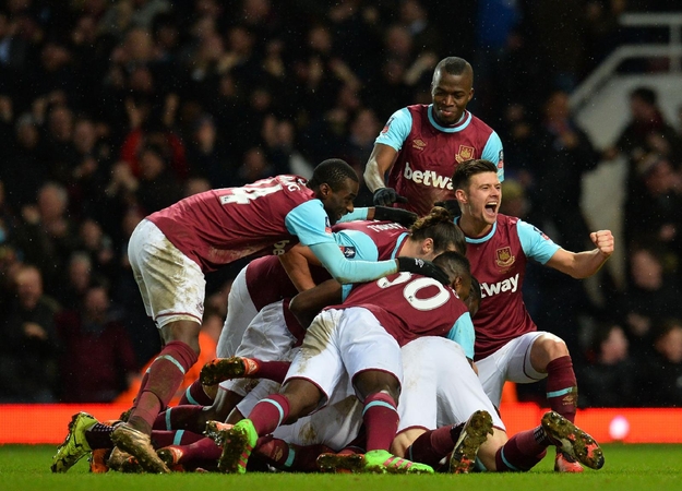 „West Ham United“ žais Anglijos futbolo taurės aštuntfinalyje