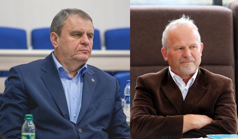 Liudvikas Dūda ir Kęstutis Demereckas.