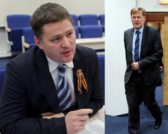 Susirėmė: V.Titovo pasisakymai apie A.Ramanausko-Vanago asmenybę ne juokais įsiutino A.Barbšį.