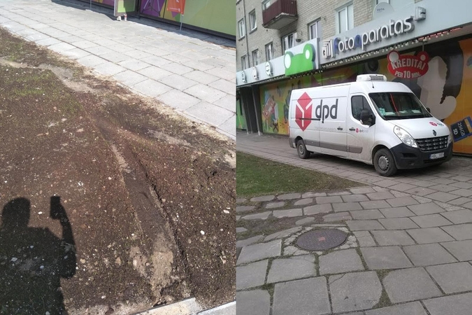 Užfiksavo: netvarkos neapsikentusi gyventoja pradėjo fotografuoti pažeidėjus.