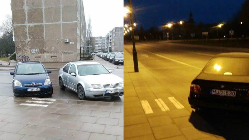 Netelpa: dėl vietos kiemuose besigrumiantys pietinės miesto dalies gyventojai automobiliais barikaduoja autobusų stoteles.