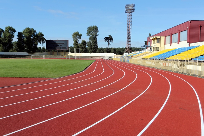 Darbai Klaipėdos centriniame stadione – į pabaigą