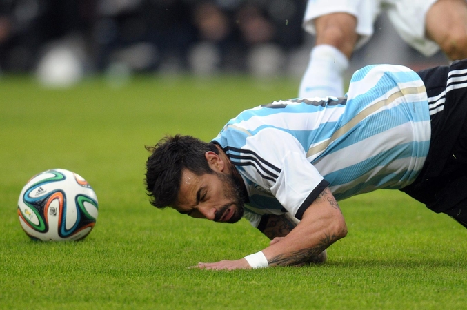Pasirengimą pasaulio futbolo čempionatui argentiniečiai baigė pergale namuose 