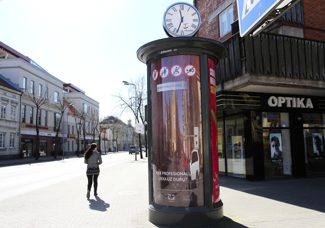 Konferencijoje – socialinių plakatų ekspozicija
