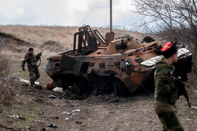 Ukraina kaltina separatistus „Grad“ raketų leidimu