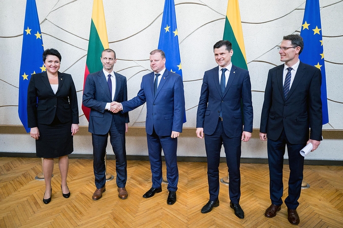 UEFA vadovas: Lietuva – paskutinė šalis organizacijoje pagal futbolo infrastruktūrą