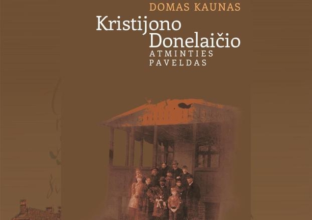 Knygos viršelio fragmentas.