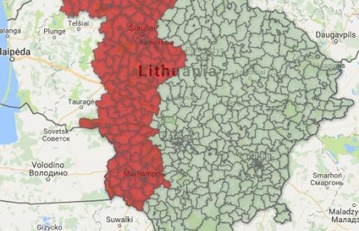 Plečiama afrikinio kiaulių maro buferinė zona