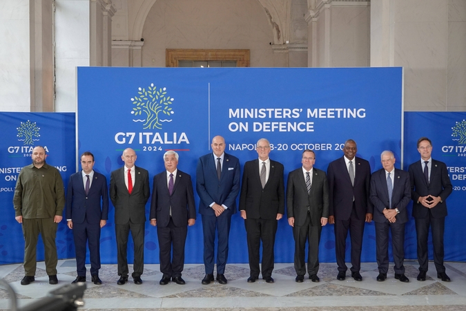 G7 šalys pareiškė „tvirtą paramą“ Ukrainai