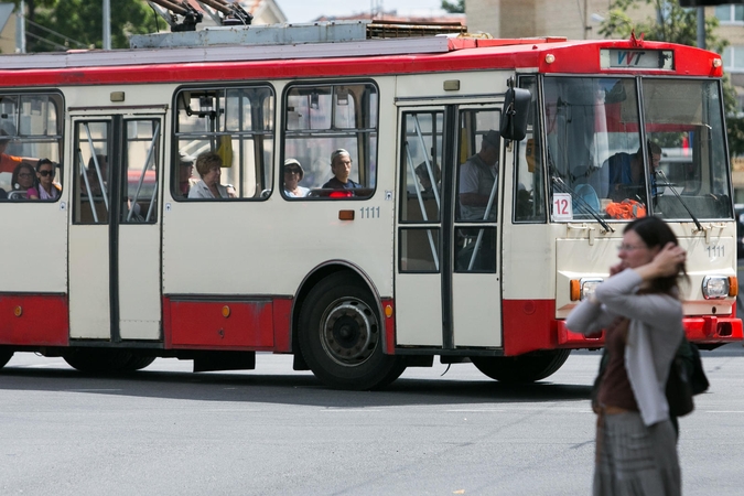 Vilniuje troleibusas sužalojo pėsčiąjį