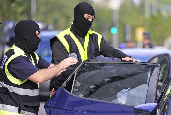 Ispanijoje suimti 45 asmenys, siejami su gruzinų nusikaltėlių gauja