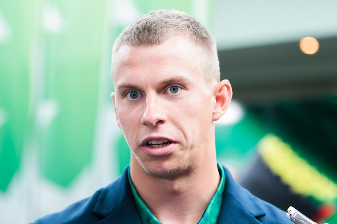 Pasaulio taurės varžybose kanojininkas H. Žustautas iškovojo bronzą