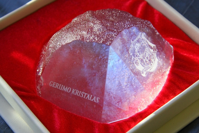 Už gerus darbus Kaunui – Gerumo kristalai