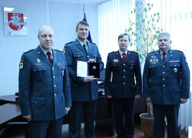 Biržų policininkas išgelbėjo skęstantį vaiką