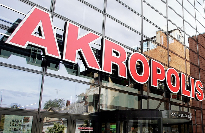 Kauno prekybos centro tualete rasta ginklų