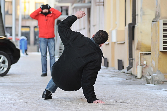 Kaip išvengti traumų žiemą?