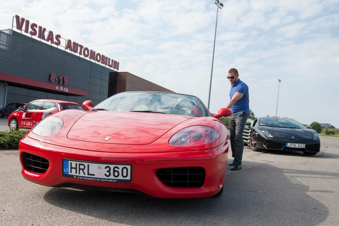 Laisvės pojūtis ne tik su „Ferrari“