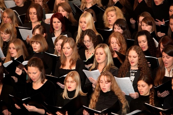 Kauną drebins studentų chorų festivalis