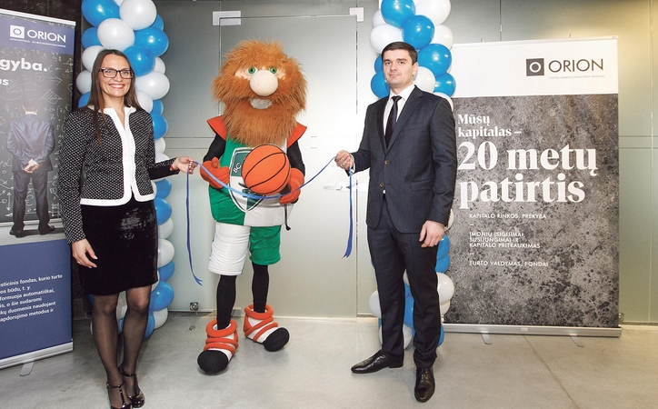 „Orion Securities“ finansines paslaugas teiks „Žalgirio“ arenoje