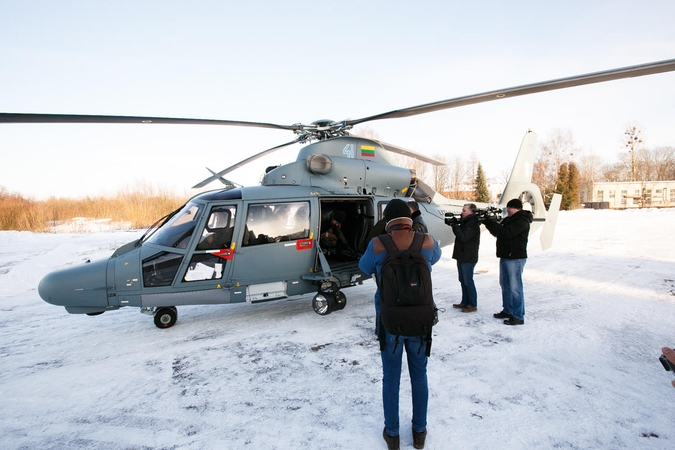 Aplinkosaugininkų reidai sraigtasparniu