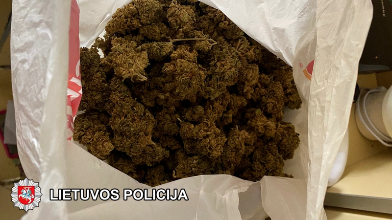 Uostamiestyje sulaikytas policijai žinomas narkotikais disponavęs 15-metis ir 20-metė