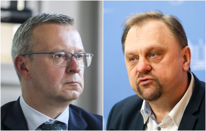 M. Zalatorius (kairėje) ir V. Sutkus