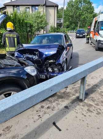 Per avariją Kaune nukentėjo moteris