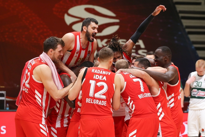 Prieš rungtynes su „Žalgiriu“ – keturi koronaviruso atvejai „Crvena Zvezda“ klube