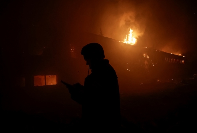 Ukrainos kariuomenė: Rusija smogė prieglauda paverstai mokyklai Kursko srityje