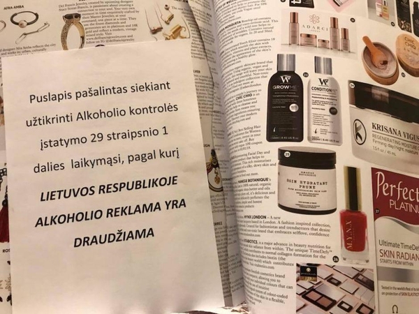 Vyriausybė spręs dėl alkoholio reklamos išimčių