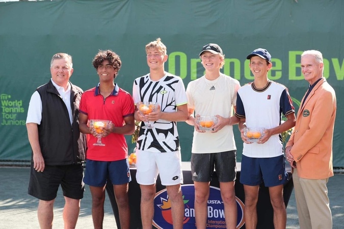 Prestižinė pergalė: E. Butvilas – „Orange Bowl“ jaunių dvejetų čempionas