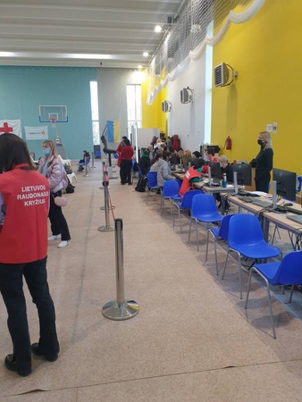 Trumpėja pabėgėlių registracijos centro Klaipėdoje darbo laikas
