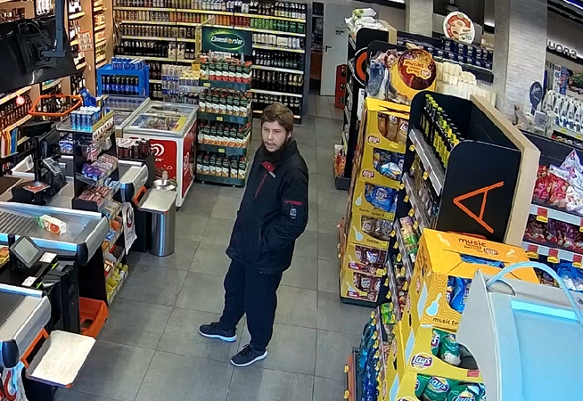 Kauno policija ieško vagystę parduotuvėje mačiusio liudininko