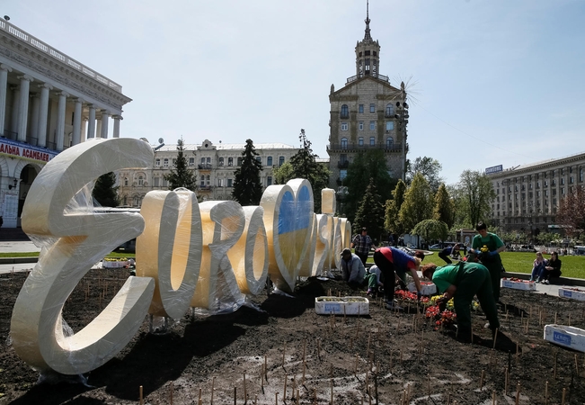 Kiek nuoširdus yra Ukrainos „Eurovizijos“ šūkis?