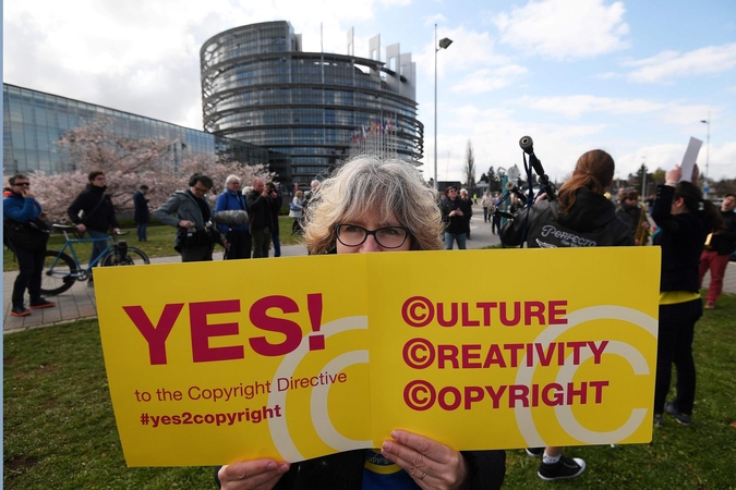 EP privers kūrybininkus išnaudojančius interneto gigantus stabtelėti