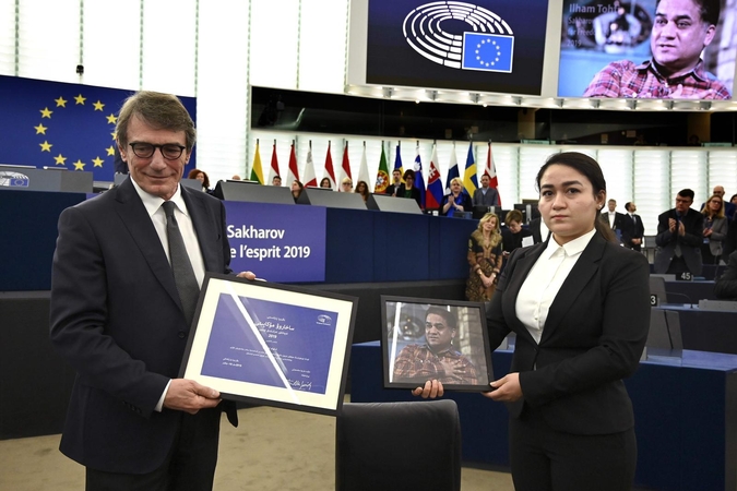 Uigūrų aktyvistui įteikta Sacharovo premija