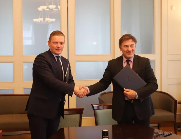 Šarūnas Šukevičius (kairėje) ir Juozas Augutis