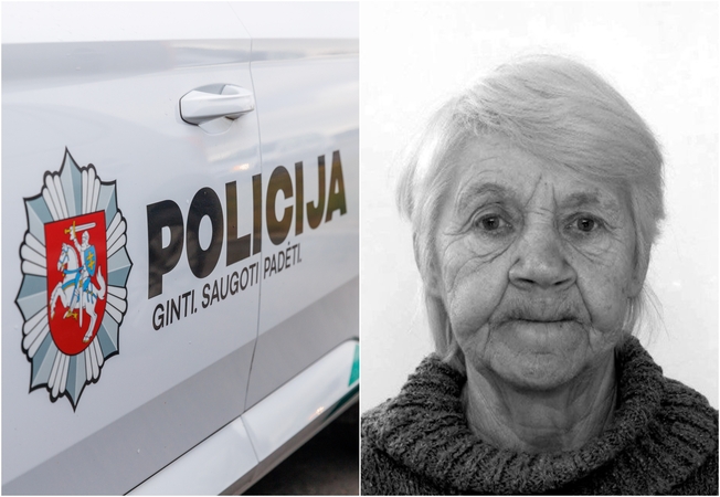 Pareigūnai ieško Kauno rajone dingusios senjorės