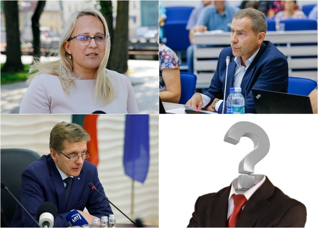 L. Girskienė ir S. Budinas (viršuje), A. Vaitkus (apačioje)