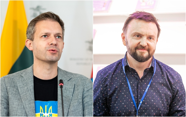 Andrius Tapinas ir Stanislavas Stavickis-Stano
