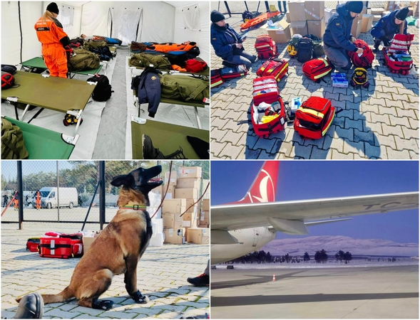 Kauno medikai – jau Turkijoje: padės nuo žemės drebėjimo nukentėjusiems žmonėms